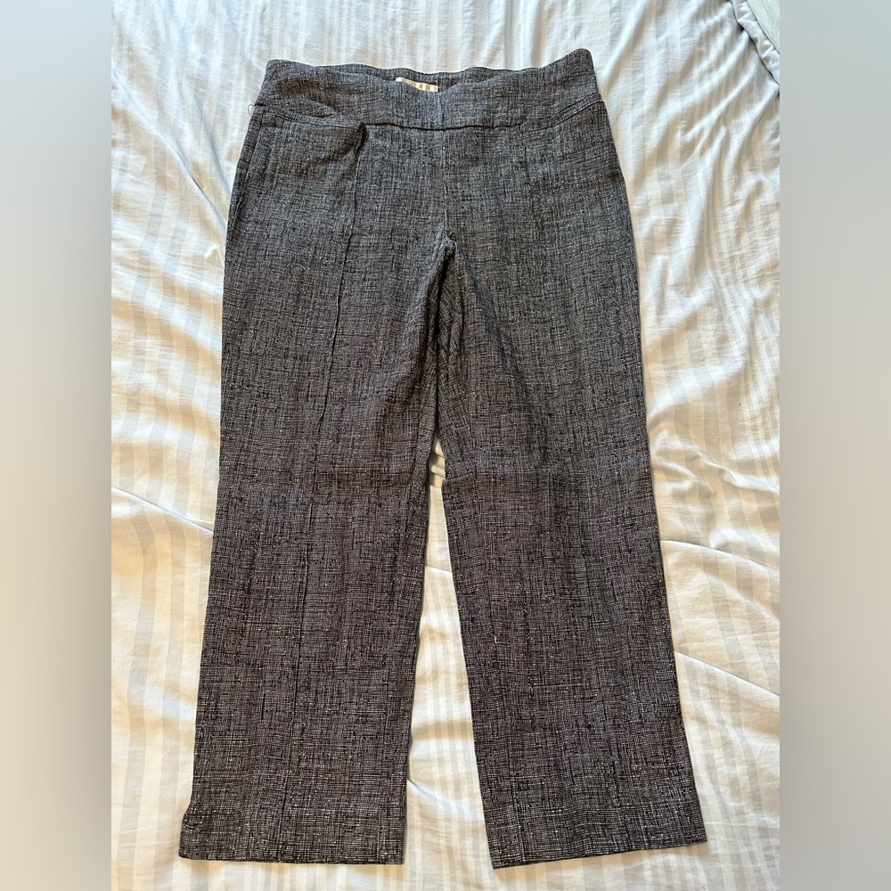 Slip-On Business Pants Cropped